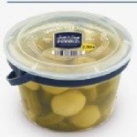 ACEITUNA GORDAL CON PEPINO 250GR /TC