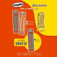 LOTE PANOPLIAS CONGUITOS Y TUBOS LACASITOS