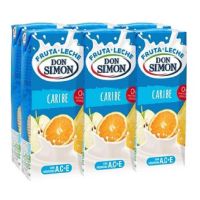 FRUTA-LECHE DON SIMÓN CARIBE 6X200ml