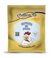 HAMBURGUESA POLLO 80G X 3U SIMONS FOOD