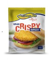 GRAN CRISPY BURGER 125G HALAL SIMONS FOOD