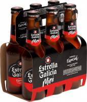 ESTRELLA GALICIA ESP. MINI BOTELLIN Pack6x20cl