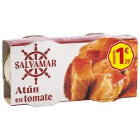 LATA ATÚN TOMATE 2x77G 1,59E